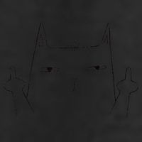 Flip Off Cat Middle Finger Cat Golf Towel
