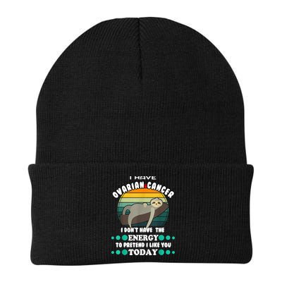 Funny Ovarian Cancer Awareness I Have Ovarian Cancer Beanie