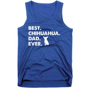 Father Of Chihuahuas Best Chihuahua Dad Ever Gift Tank Top