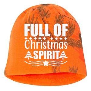 Full Of Christmas Spirit Kati - Camo Knit Beanie