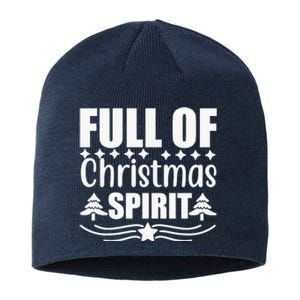 Full Of Christmas Spirit Sustainable Beanie