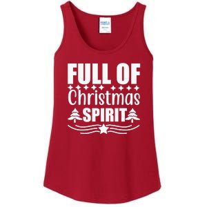 Full Of Christmas Spirit Ladies Essential Tank