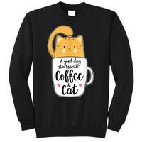 Funny Orange Cat Coffee Mug Cat Lover Sweatshirt