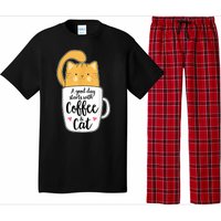 Funny Orange Cat Coffee Mug Cat Lover Pajama Set