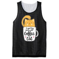 Funny Orange Cat Coffee Mug Cat Lover Mesh Reversible Basketball Jersey Tank