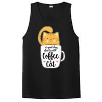 Funny Orange Cat Coffee Mug Cat Lover PosiCharge Competitor Tank