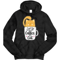 Funny Orange Cat Coffee Mug Cat Lover Tie Dye Hoodie