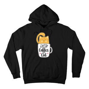 Funny Orange Cat Coffee Mug Cat Lover Tall Hoodie