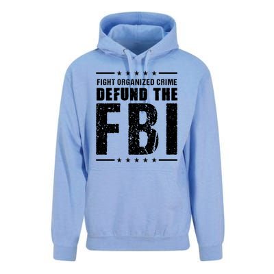 Fight Organized Crime Defund The FBI Unisex Surf Hoodie