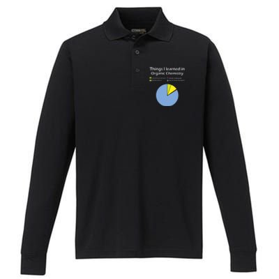 Funny Organic Chemistry Pun T For Women Men Chemist Performance Long Sleeve Polo