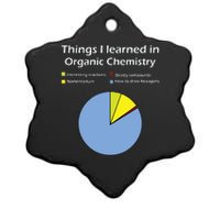 Funny Organic Chemistry Pun T For Women Men Chemist Ceramic Star Ornament