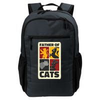Father Of Cats Funny Backpack