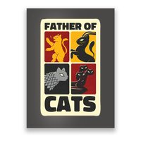 Father Of Cats Funny Poster