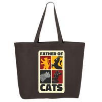 Father Of Cats Funny 25L Jumbo Tote