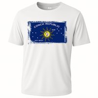 Flag Of Conch Republic Funny Key West Florida Cooling Performance Crew T-Shirt