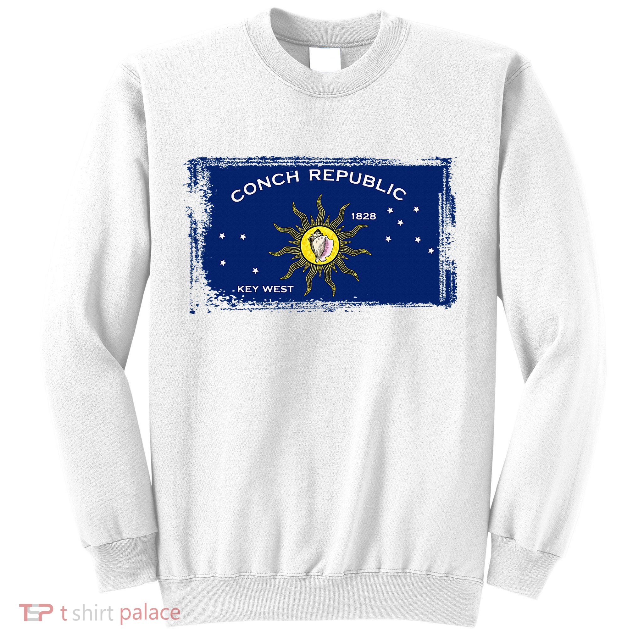 Flag Of Conch Republic Funny Key West Florida Sweatshirt