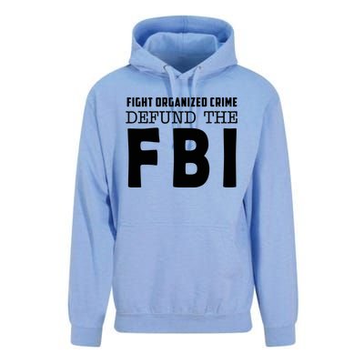 Fight Organized Crime Defund The FBI Unisex Surf Hoodie