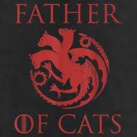 Father Of Cats Funny Cat Lover Kitten Dad Kitty 15oz Campfire Ceramic Mug