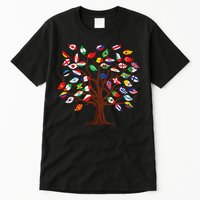 Flags of Countries of the World international flag tree Tall T-Shirt