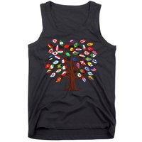 Flags of Countries of the World international flag tree Tank Top