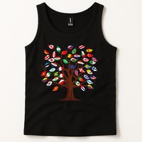 Flags of Countries of the World international flag tree Tank Top