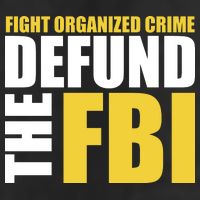Fight Organized Crime Defund The FBI Adult Drive Performance Visor
