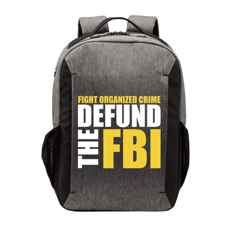 Fight Organized Crime Defund The FBI Vector Backpack