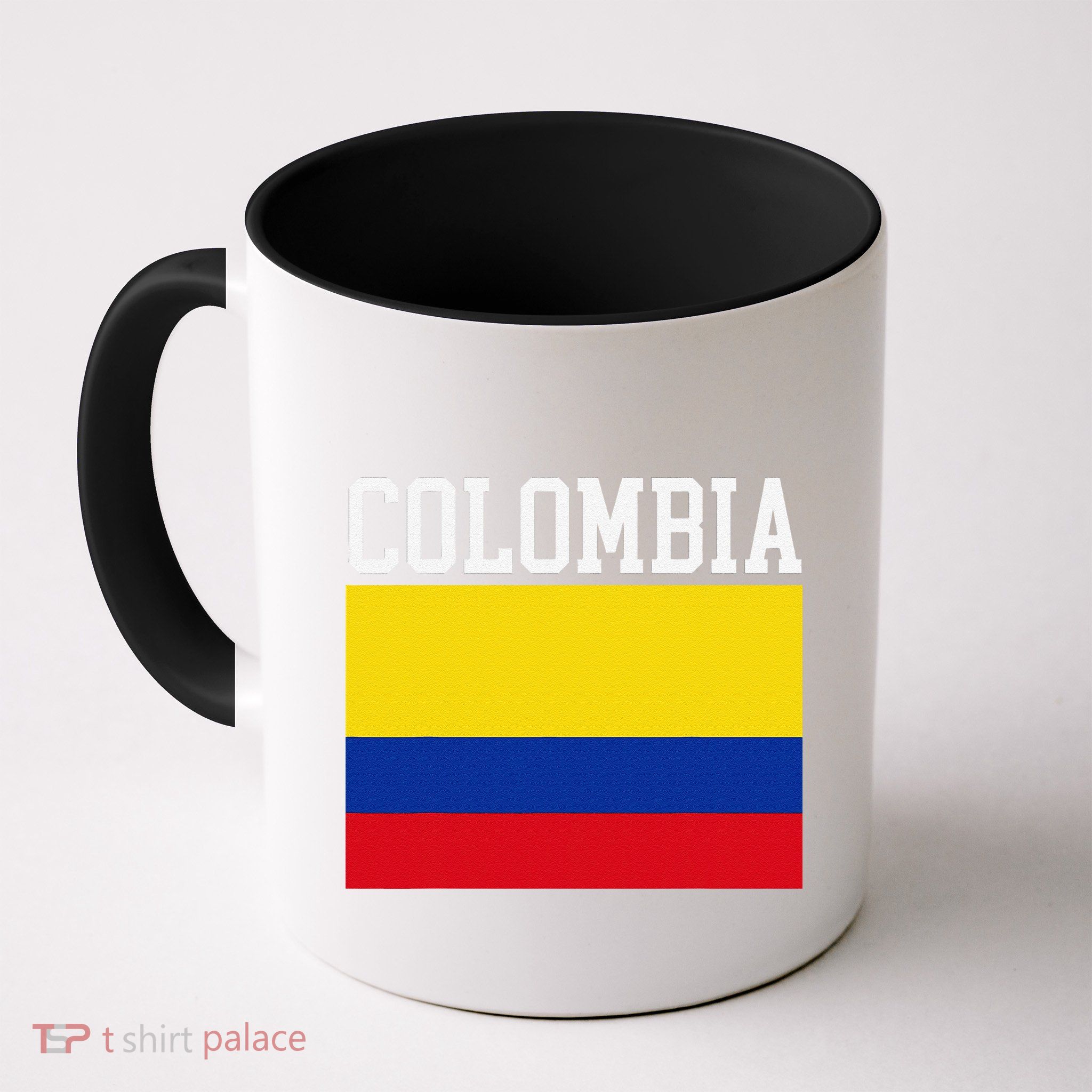 Flag Of Colombia Sports Athletics Left Side Mug