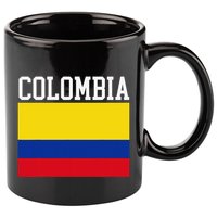 Flag Of Colombia Sports Athletics Left Side 11oz C Handle Ceramic Mug