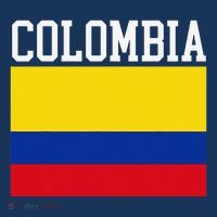 Flag Of Colombia Sports Athletics Left Side Drawstring Bag