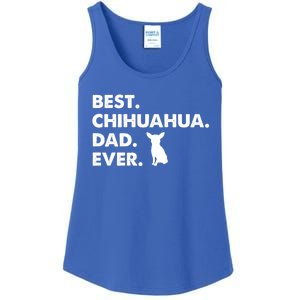 Father Of Chihuahuas Best Chihuahua Dad Ever Gift Ladies Essential Tank