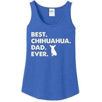 Father Of Chihuahuas Best Chihuahua Dad Ever Gift Ladies Essential Tank