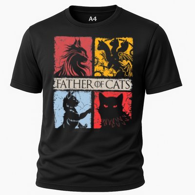 Father Of Cats Cat Lovers Cat Dad Fabulous Performance Shirt