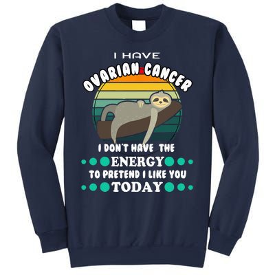 Funny Ovarian Cancer Awareness I have Ovarian Cancer Sweatshirt