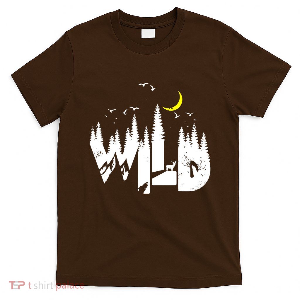 Family Outdoor Camping Trip Wildlife Camp T-Shirt