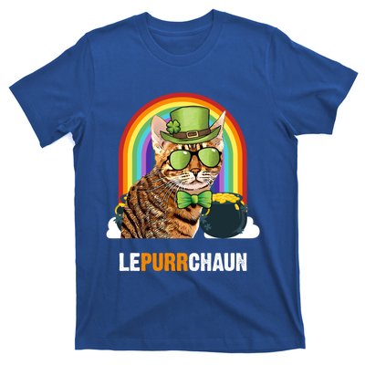 Funny Ocicat Cat Lepurrchaun St Patricks Day Gift T-Shirt