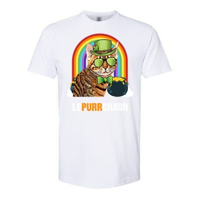 Funny Ocicat Cat Lepurrchaun St Patricks Day Gift Softstyle CVC T-Shirt