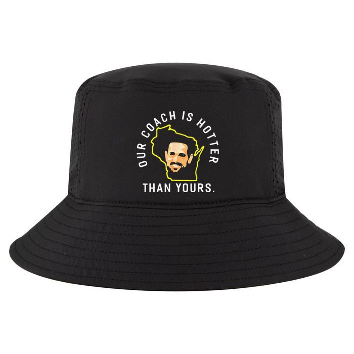 Funny Our Coach Is Hotter Than Yours Cool Comfort Performance Bucket Hat