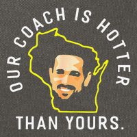 Funny Our Coach Is Hotter Than Yours Cotton Canvas Backpack