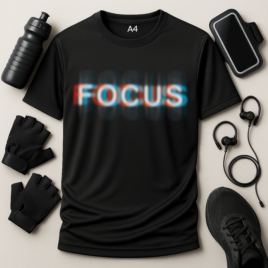 Focus Cooling Performance Crew T-Shirt