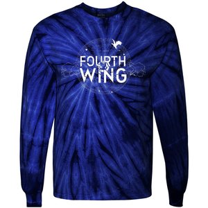 Fly Or Die Fourth Wing Funny Dragon Tie-Dye Long Sleeve Shirt