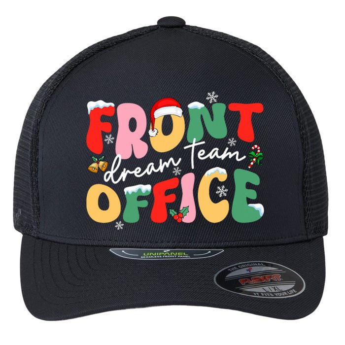 Front Office Dream Christmas Team Santa Hat Xmas Holiday Flexfit Unipanel Trucker Cap