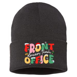 Front Office Dream Christmas Team Santa Hat Xmas Holiday Sustainable Knit Beanie