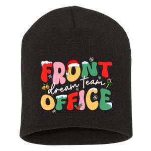 Front Office Dream Christmas Team Santa Hat Xmas Holiday Short Acrylic Beanie