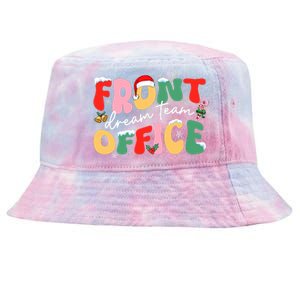 Front Office Dream Christmas Team Santa Hat Xmas Holiday Tie-Dyed Bucket Hat