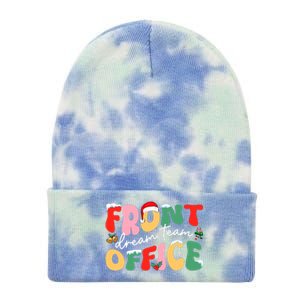 Front Office Dream Christmas Team Santa Hat Xmas Holiday Tie Dye 12in Knit Beanie