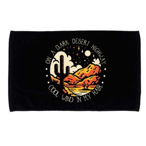 Funny On Dark Deserts Highway Classic Cool Wind In My Hair Microfiber Hand Towel