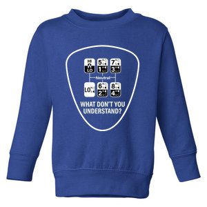 Funny Otr Driver 18 Speed Trucker Gift Toddler Sweatshirt