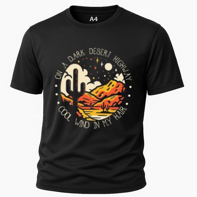 Funny On Dark Deserts Highway Classic Cool Wind In My Hair Performance Shirt