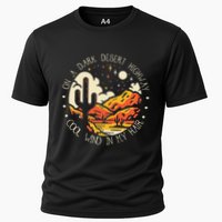Funny On Dark Deserts Highway Classic Cool Wind In My Hair Cooling Performance Crew T-Shirt